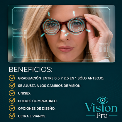 (2x1) VisionPro™ | Lentes Multifocales + Estuche de Regalo 🎁