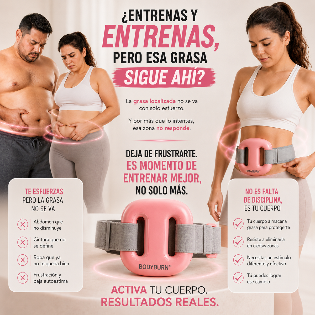 BodyBurn™ | Anillo Quemador Corporal + Cinturón Ajustable