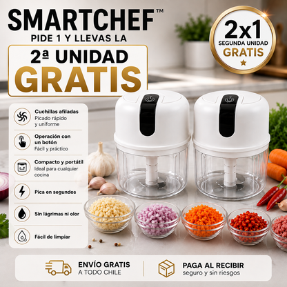 (2x1) SmartChef™ | Picadora Eléctrica